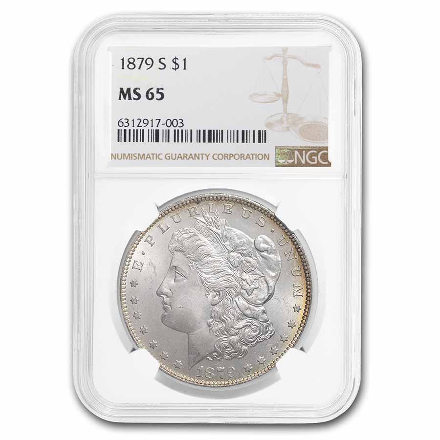 Buy 1879-S Morgan Dollar MS-65 NGC