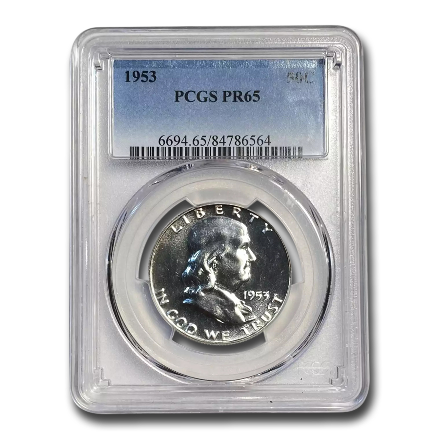 Buy 1953 Franklin Half Dollar PR-65 PCGS