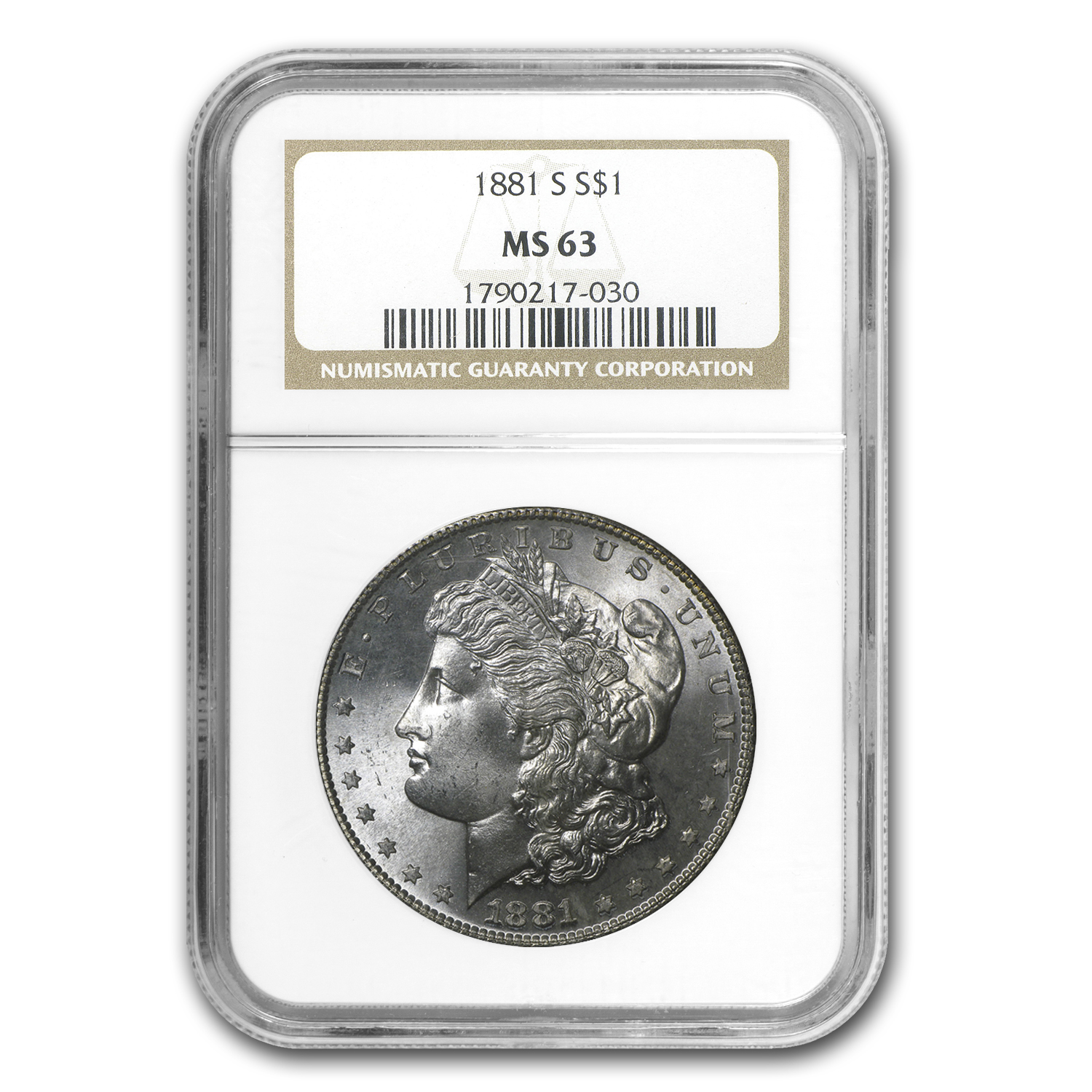 Buy 1881-S Morgan Dollar MS-63 NGC