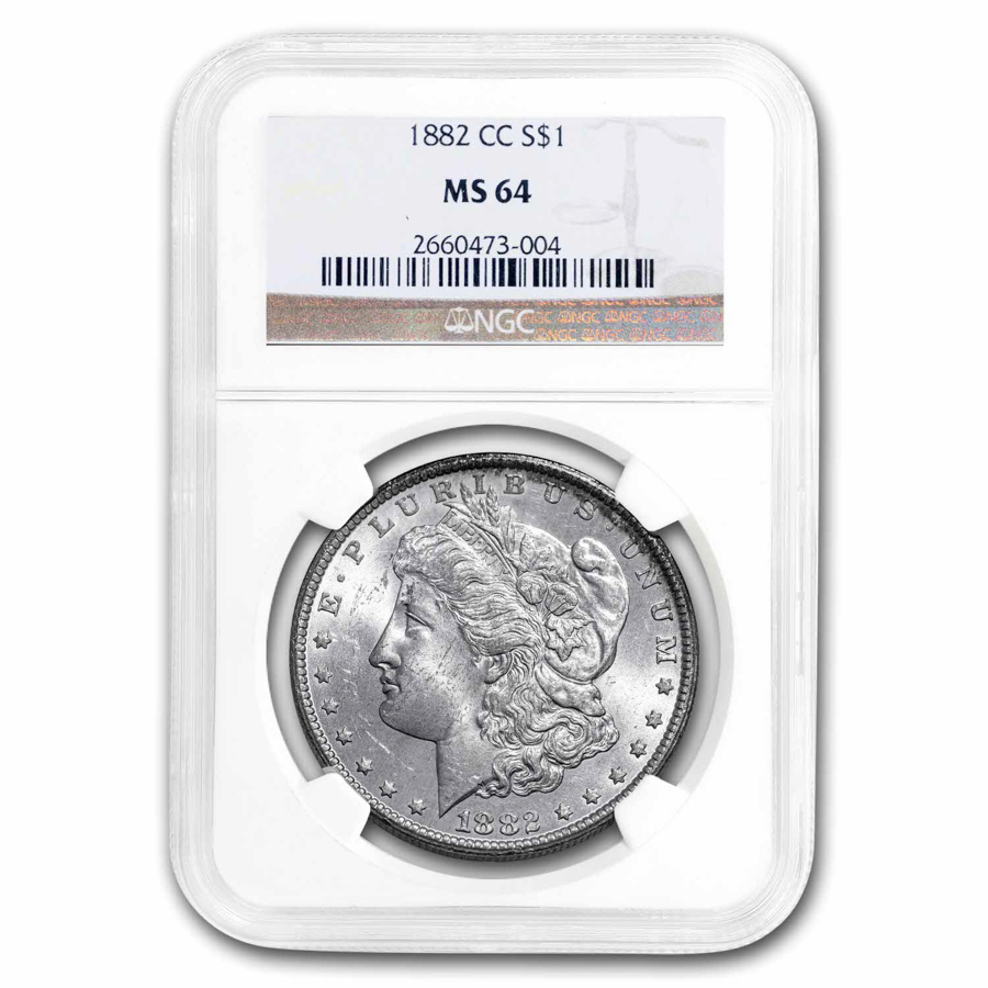 Buy 1882-CC Morgan Dollar MS-64 NGC