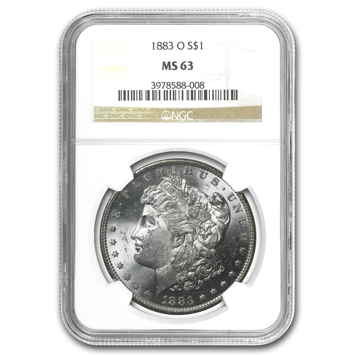Buy 1883-O Morgan Dollar MS-63 NGC