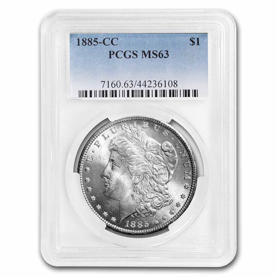 Buy 1885-CC Morgan Dollar MS-63 PCGS