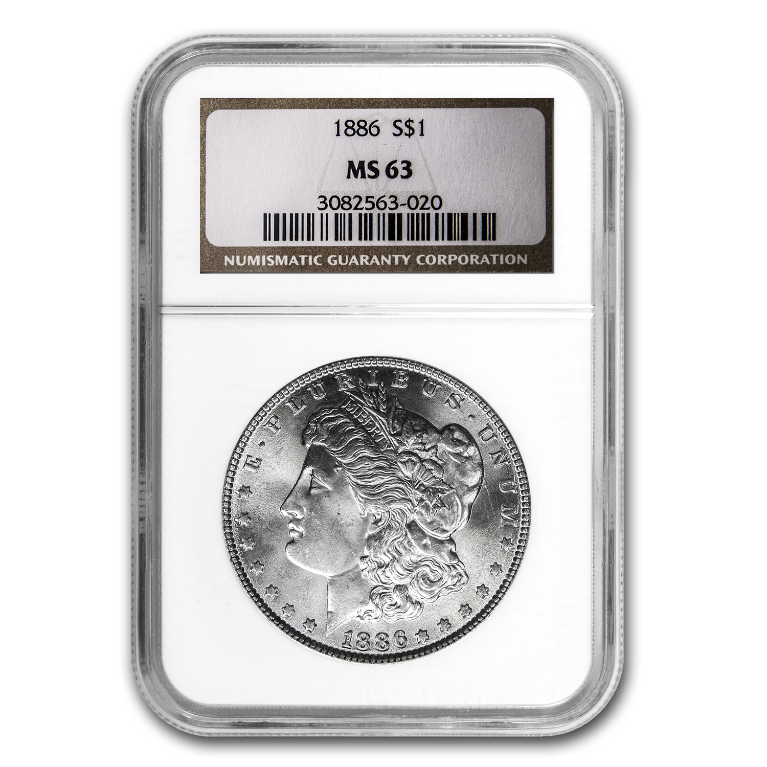 Buy 1886 Morgan Dollar MS-63 NGC