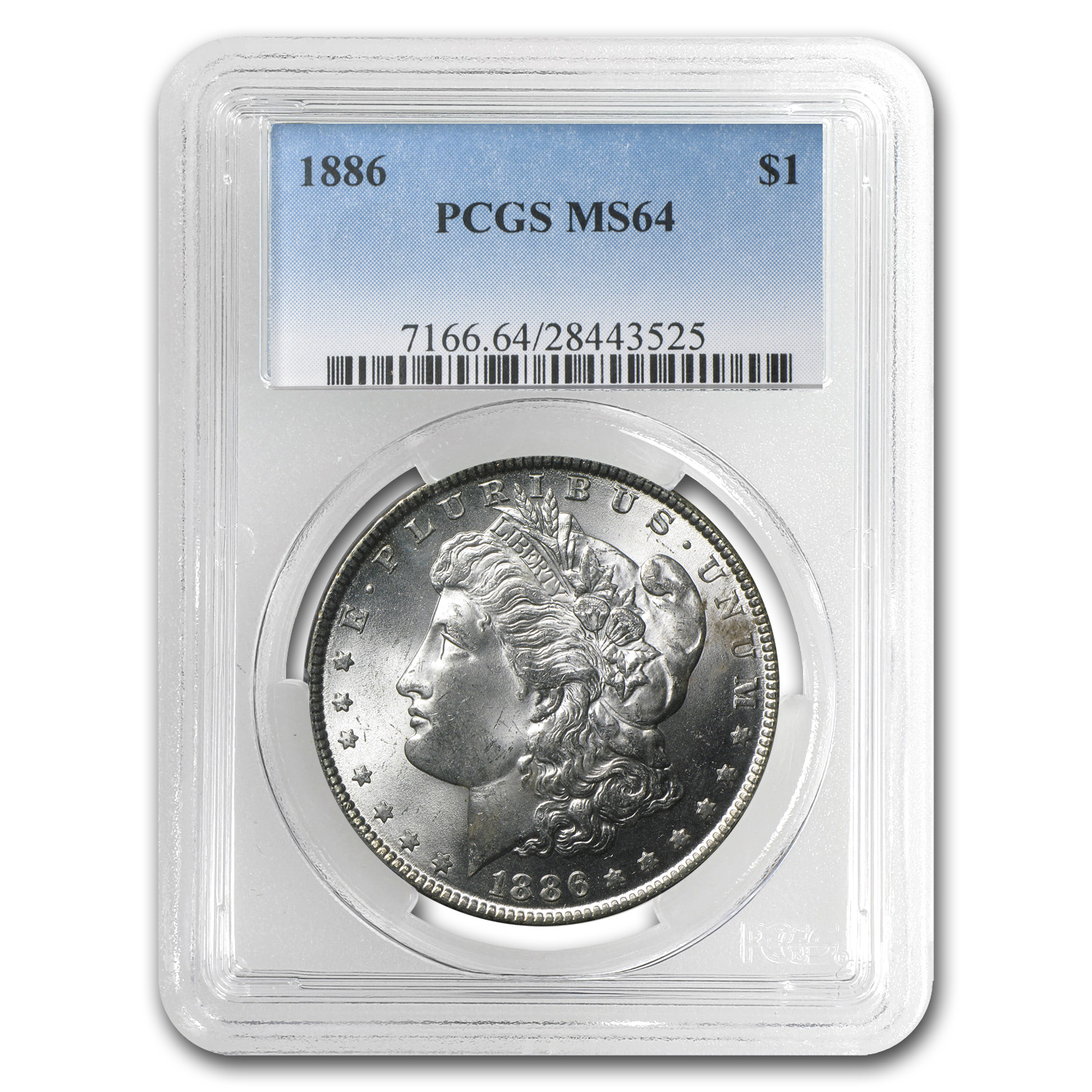 Buy 1886 Morgan Dollar MS-64 PCGS