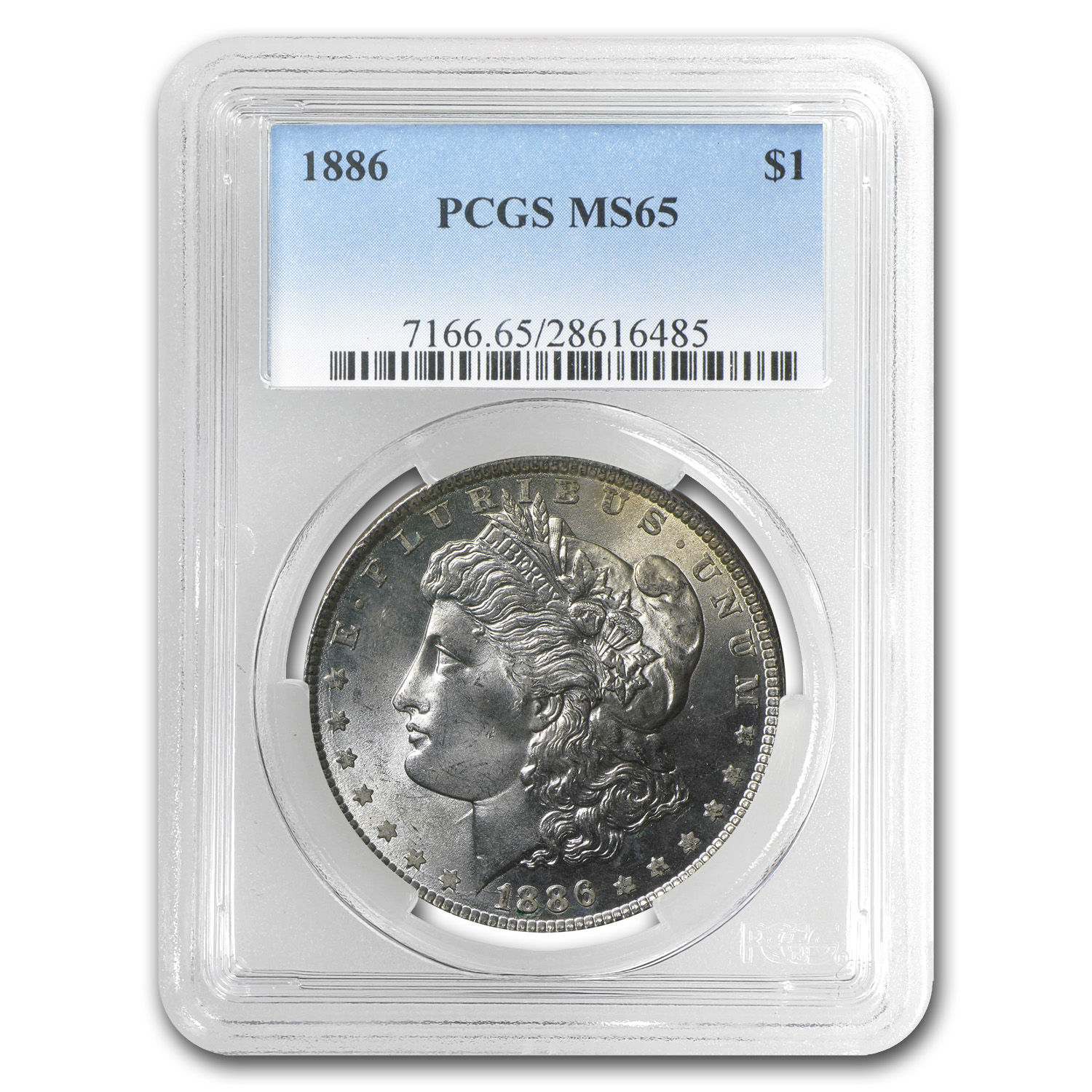 Buy 1886 Morgan Dollar MS-65 PCGS