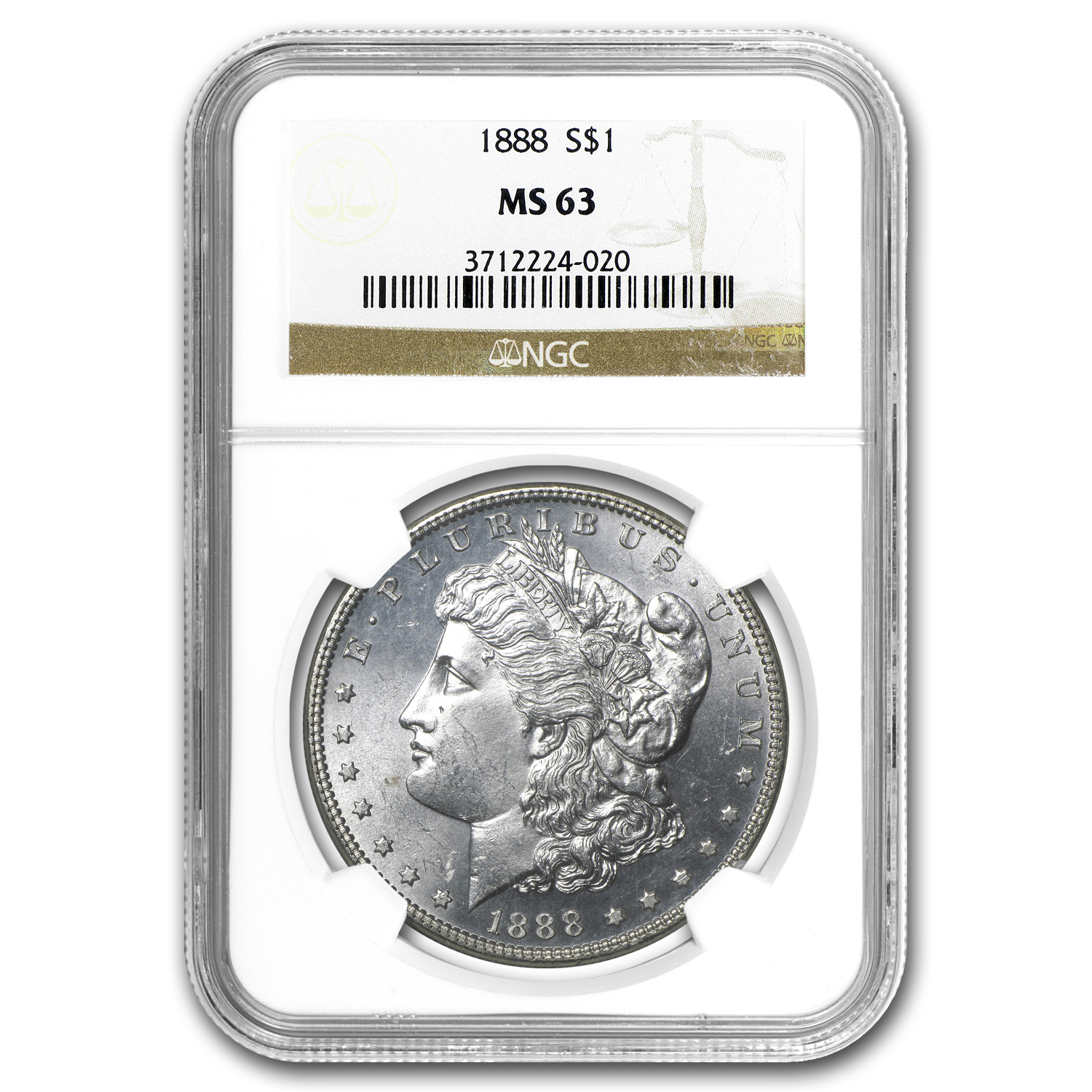 Buy 1888 Morgan Dollar MS-63 NGC