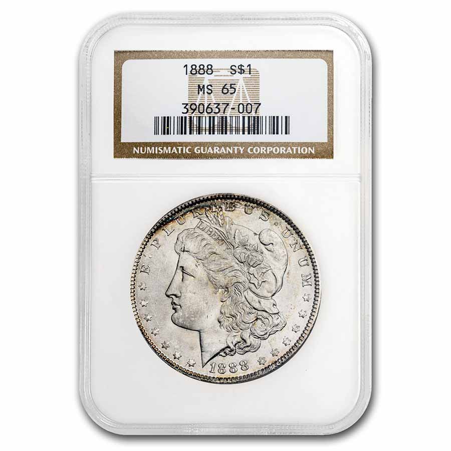 Buy 1888 Morgan Dollar MS-65 NGC