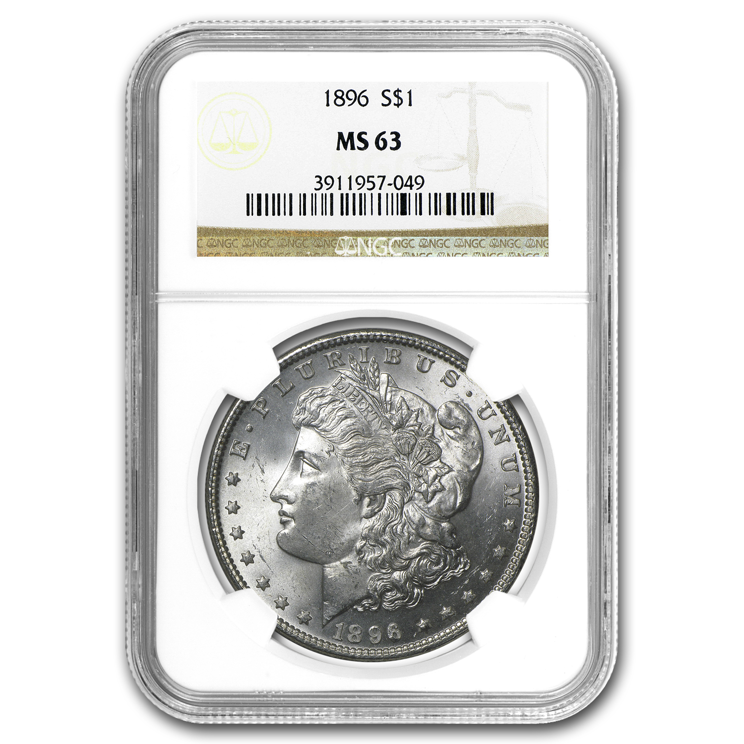 Buy 1896 Morgan Dollar MS-63 NGC