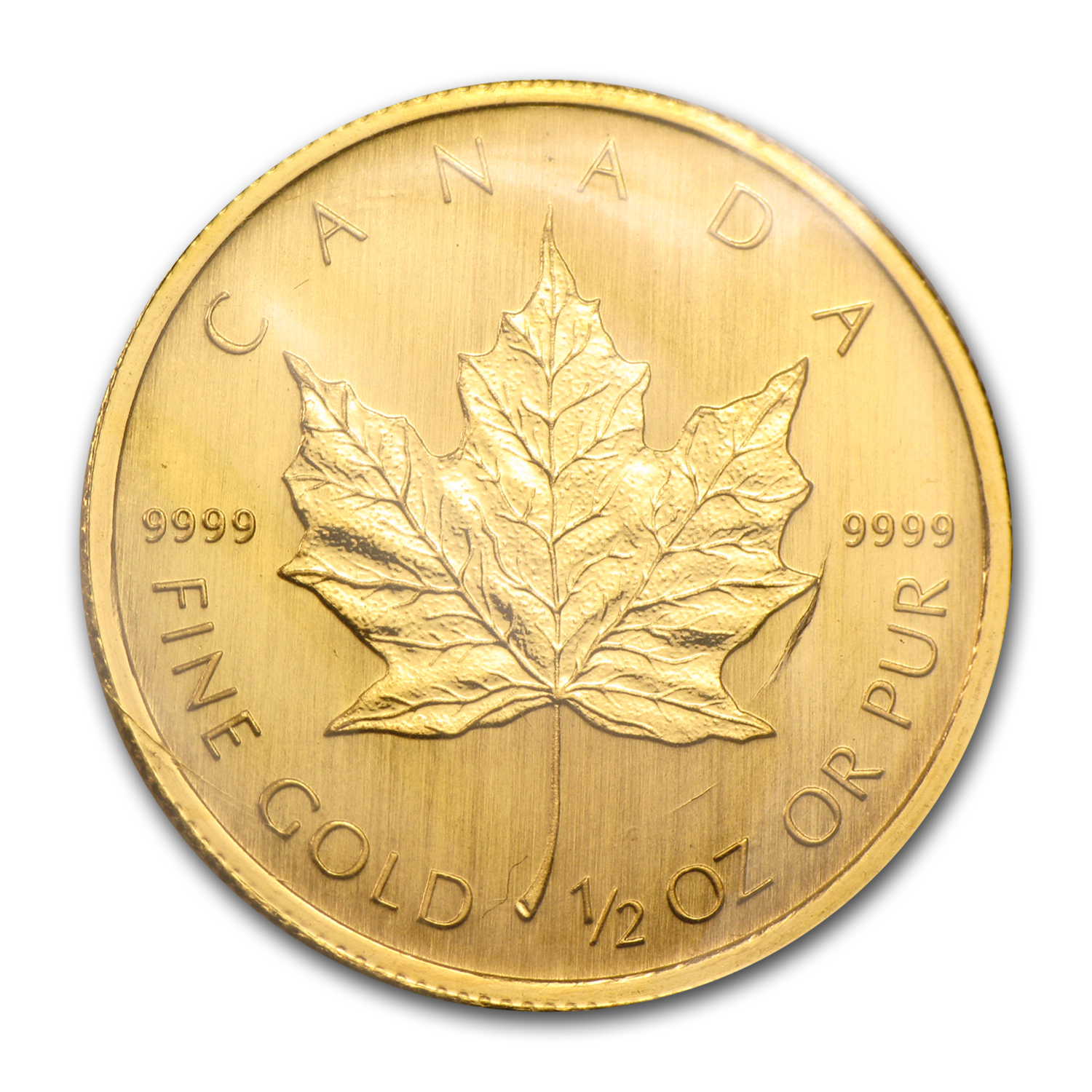 Buy 2009 Canada 1/2 oz Gold Maple Leaf BU - Click Image to Close