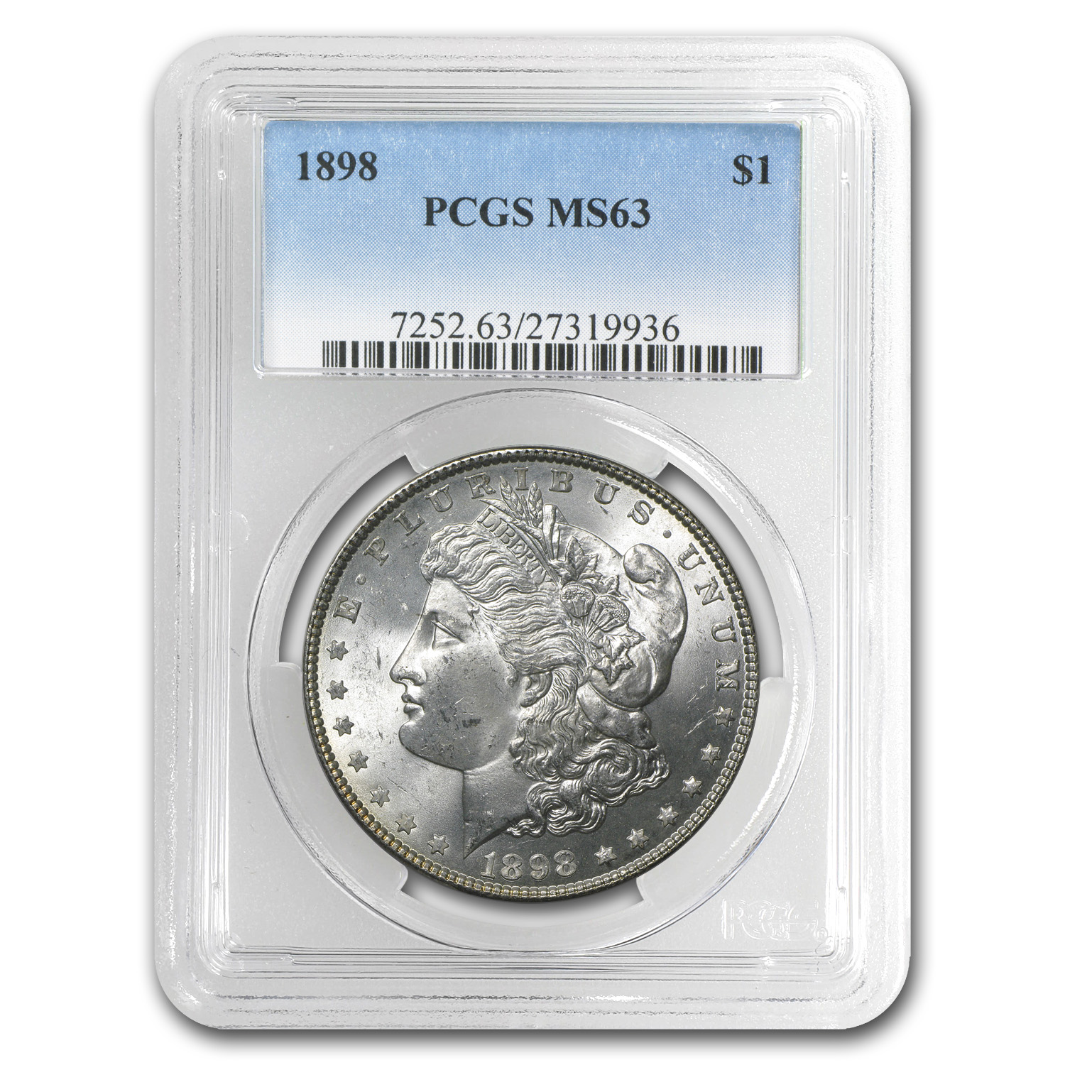 Buy 1898 Morgan Dollar MS-63 PCGS - Click Image to Close