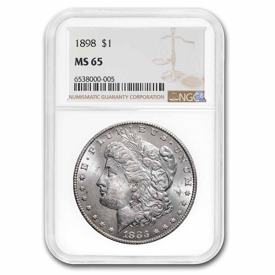 Buy 1898 Morgan Dollar MS-65 NGC - Click Image to Close