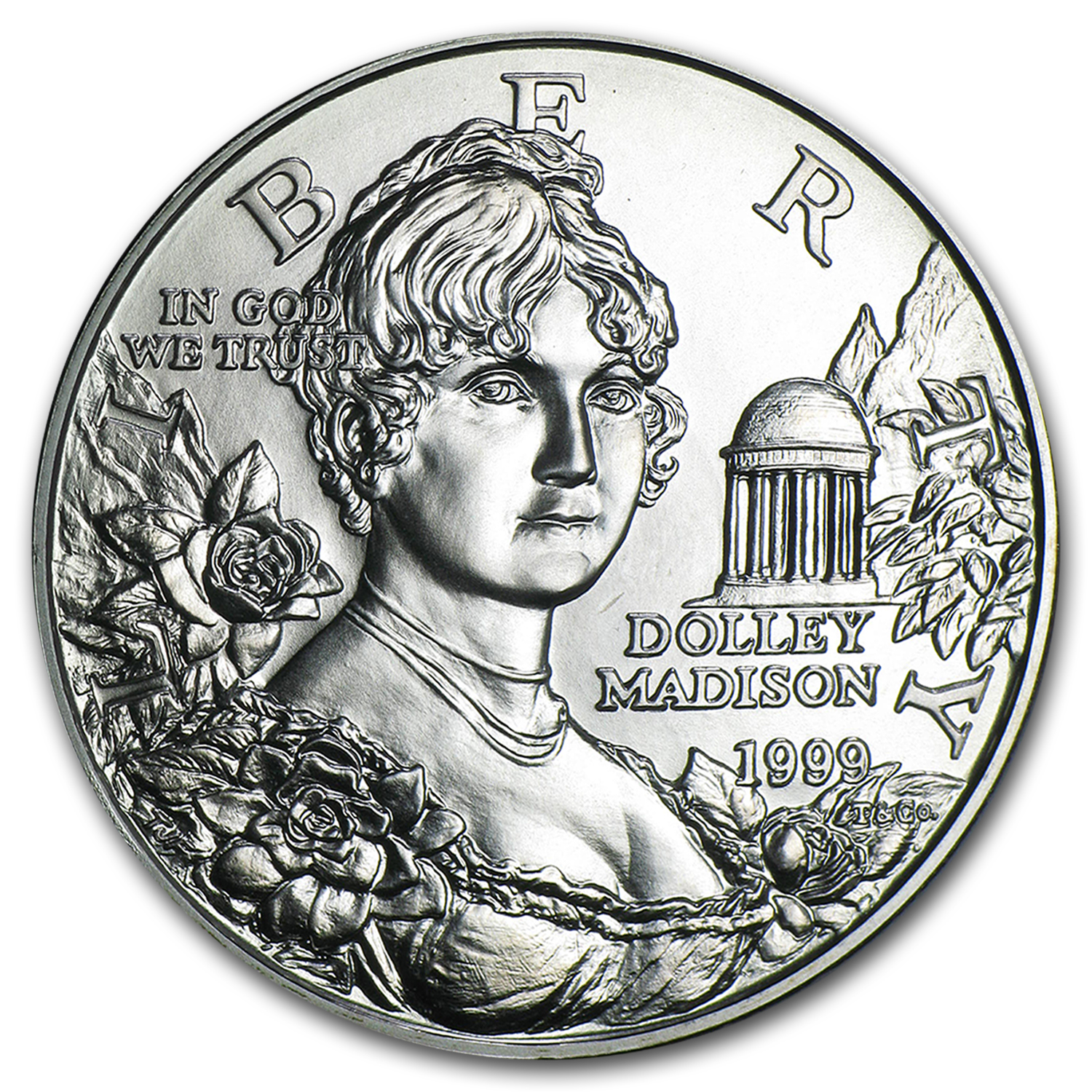 Buy 1999-P Dolley Madison $1 Silver Commem BU (Capsule Only)