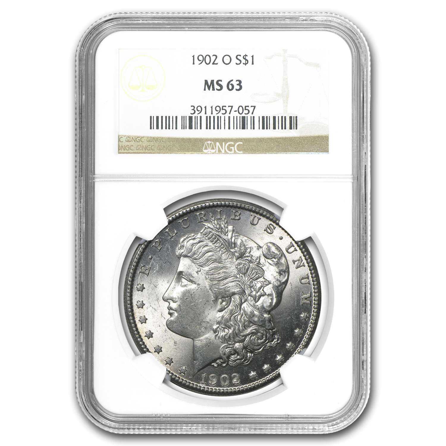 Buy 1902-O Morgan Dollar MS-63 NGC