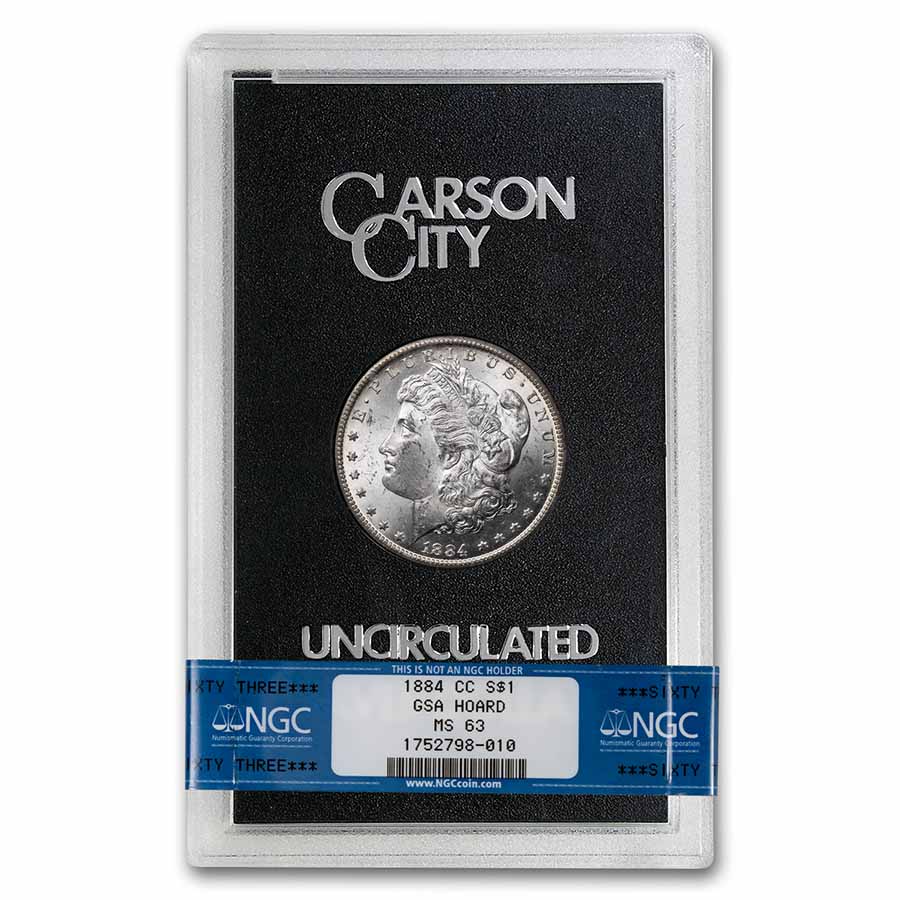 Buy 1884-CC Morgan Dollar MS-63 NGC (GSA)