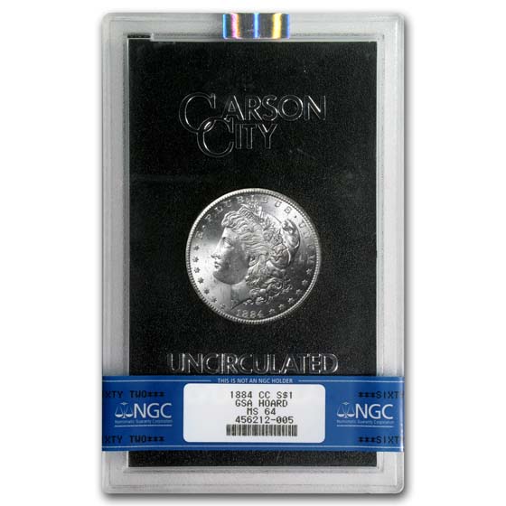 Buy 1884-CC Morgan Dollar MS-64 NGC (GSA)