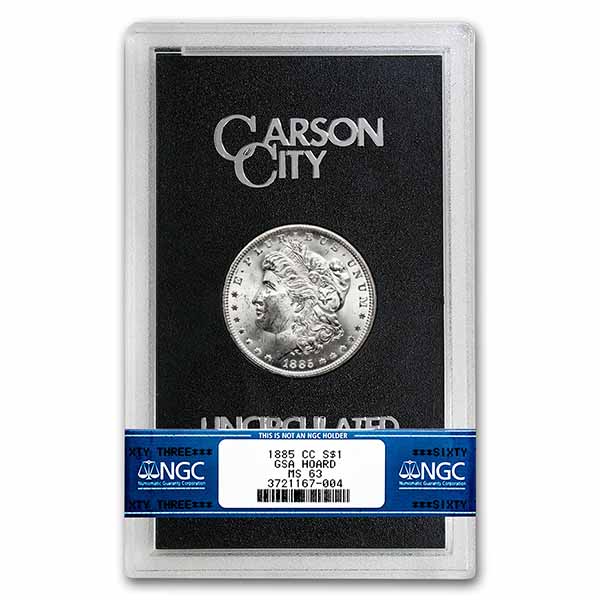 Buy 1885-CC Morgan Dollar MS-63 NGC (GSA)