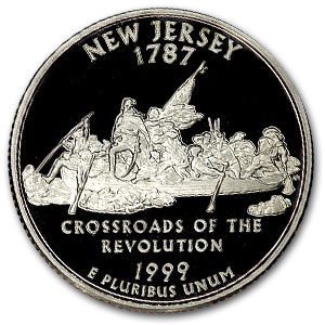 Buy 1999-S New Jersey State Quarter Gem Proof