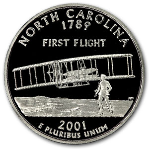 Buy 2001-S North Carolina State Quarter Gem Proof