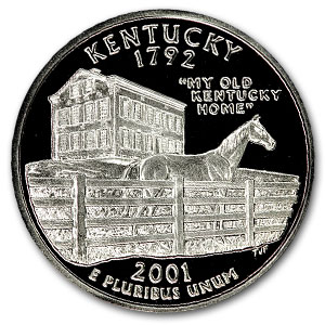 Buy 2001-S Kentucky State Quarter Gem Proof