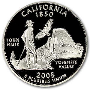 Buy 2005-S California State Quarter Gem Proof