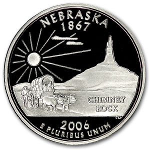 Buy 2006-S Nebraska State Quarter Gem Proof