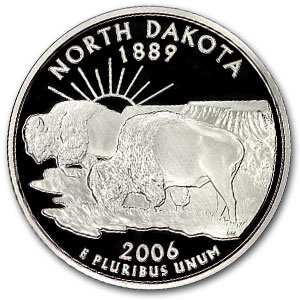 Buy 2006-S North Dakota State Quarter Gem Proof