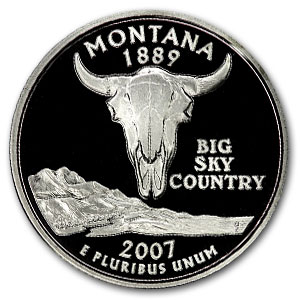 Buy 2007-S Montana State Quarter Gem Proof