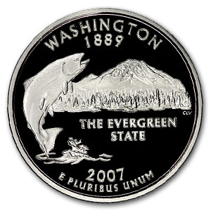 Buy 2007-S Washington State Quarter Gem Proof