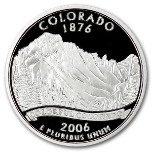 Buy 2006-S Colorado State Quarter Gem Proof (Silver)
