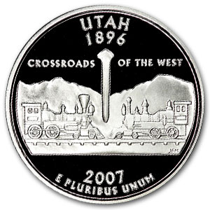 Buy 2007-S Utah State Quarter Gem Proof (Silver)
