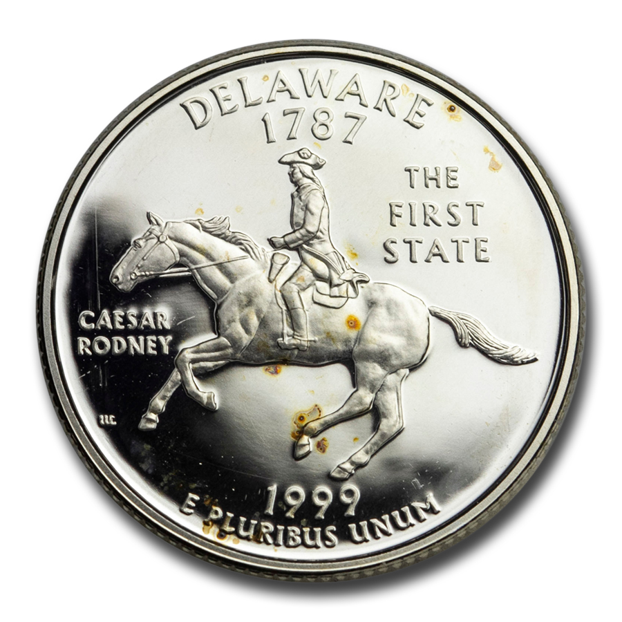 Buy 1999-S Delaware State Quarter Gem Proof (Silver)