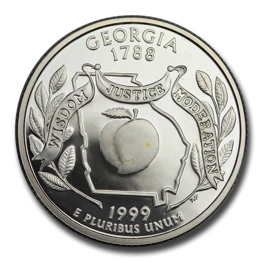 Buy 1999-S Georgia State Quarter Gem Proof (Silver)