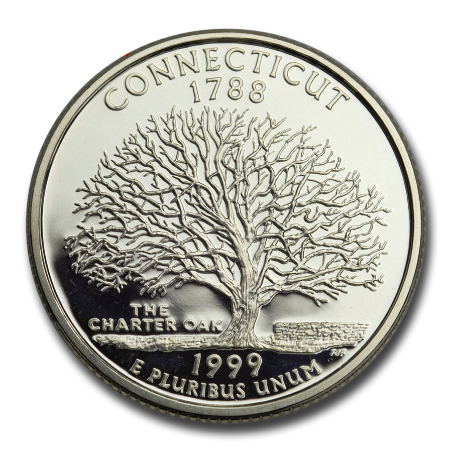 Buy 1999-S Connecticut State Quarter Gem Proof (Silver)