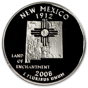 Buy 2008-S New Mexico State Quarter Gem Proof