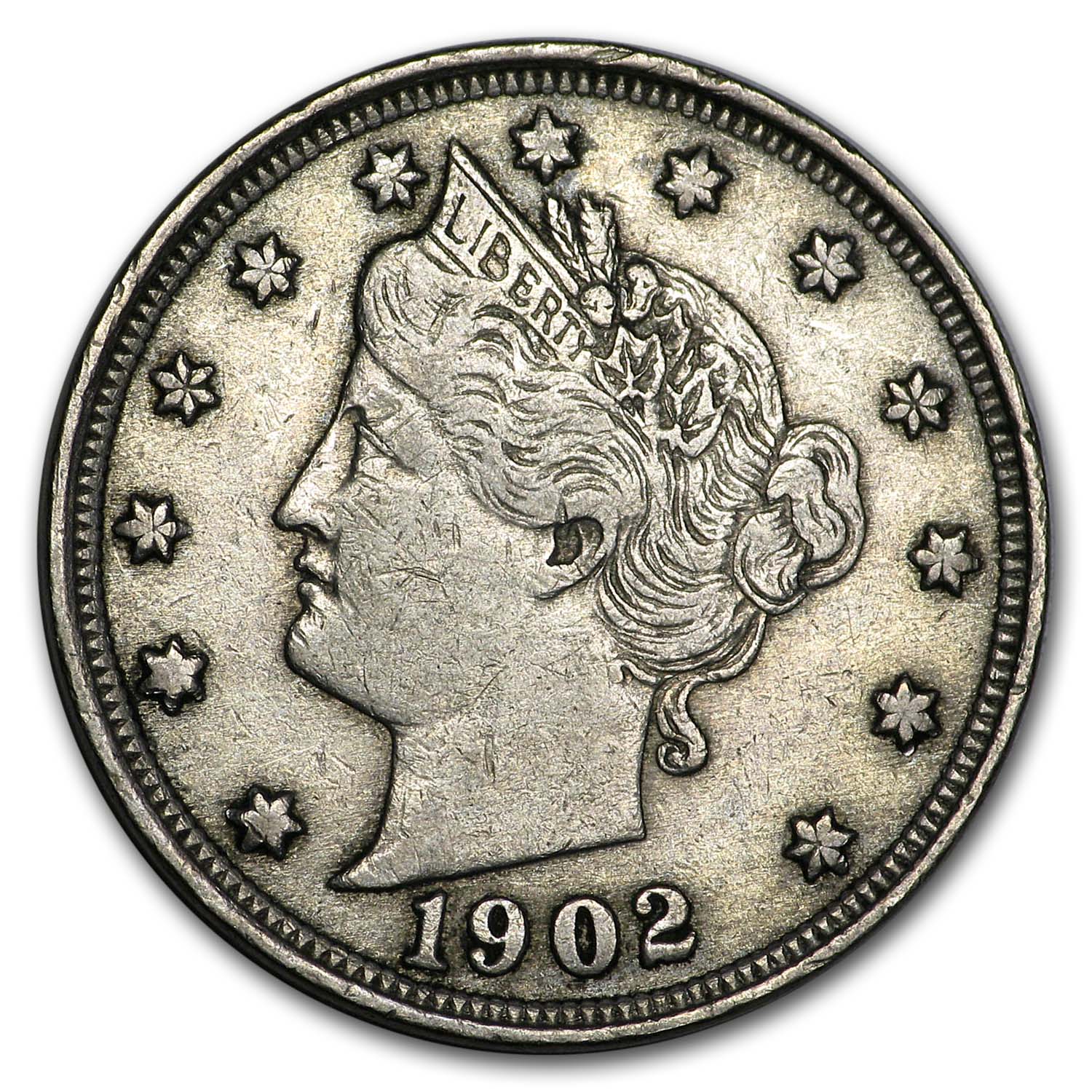 Buy 1902 Liberty Head V Nickel XF