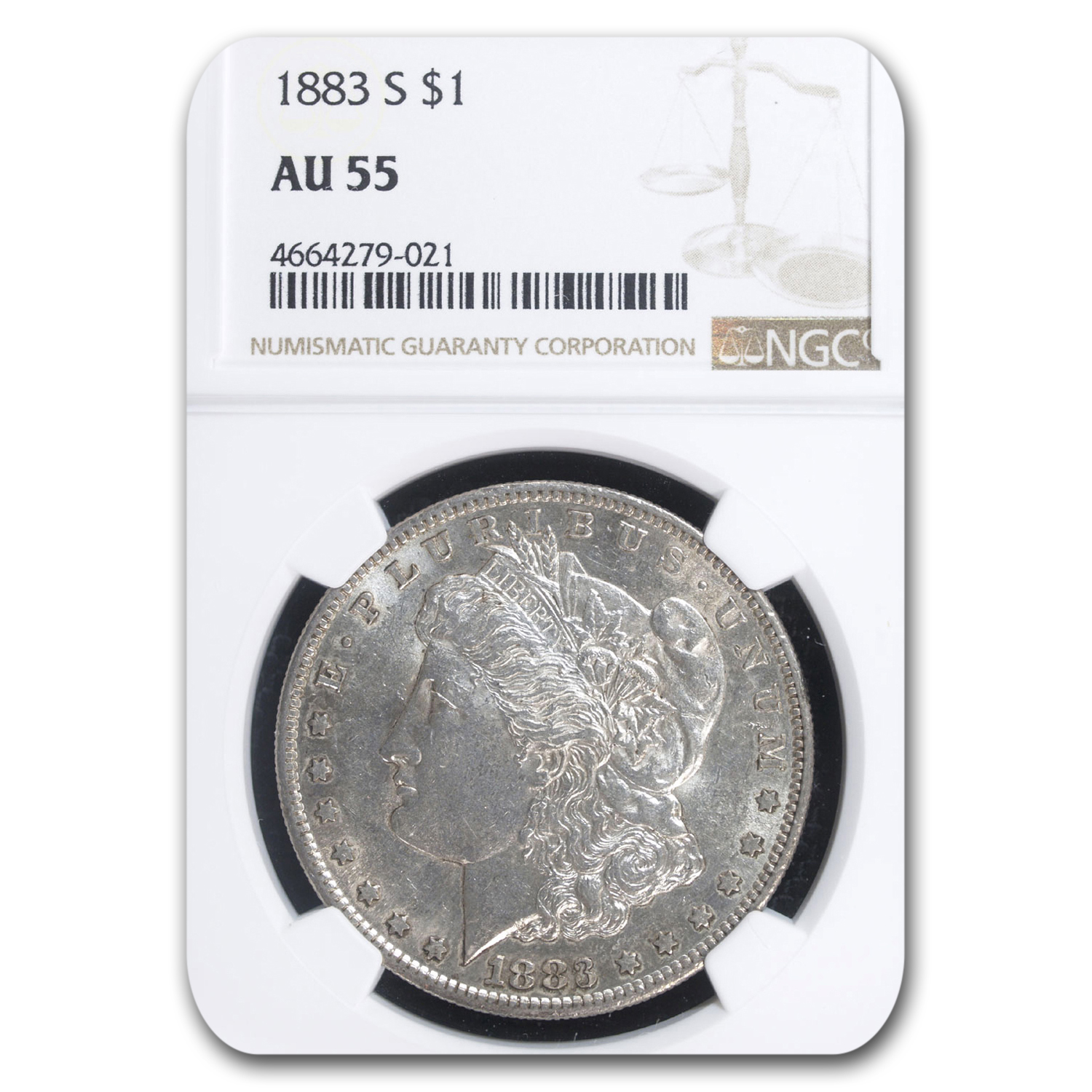 Buy 1883-S Morgan Dollar AU-55 NGC
