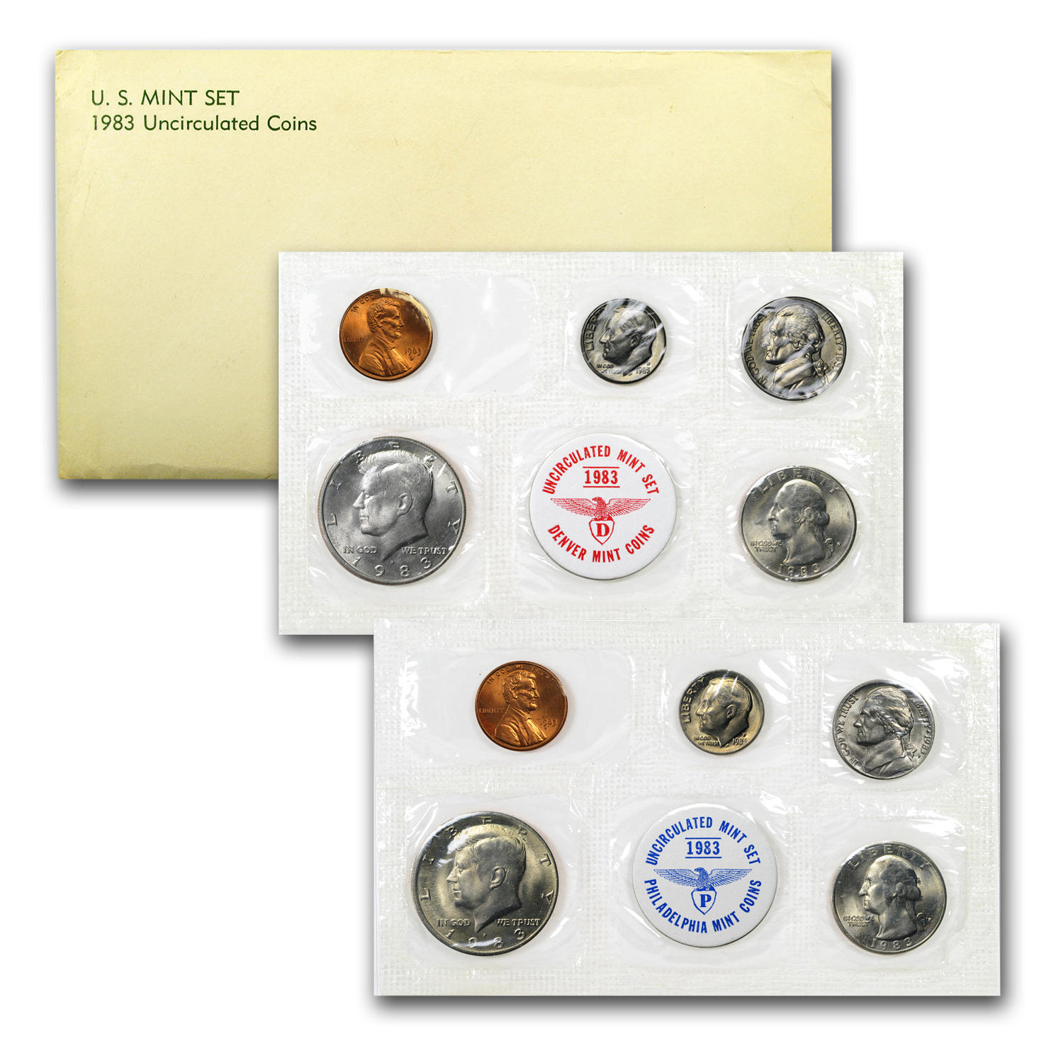 Buy 1983 Uncirculated Coin Set (3rd Party Packaging)