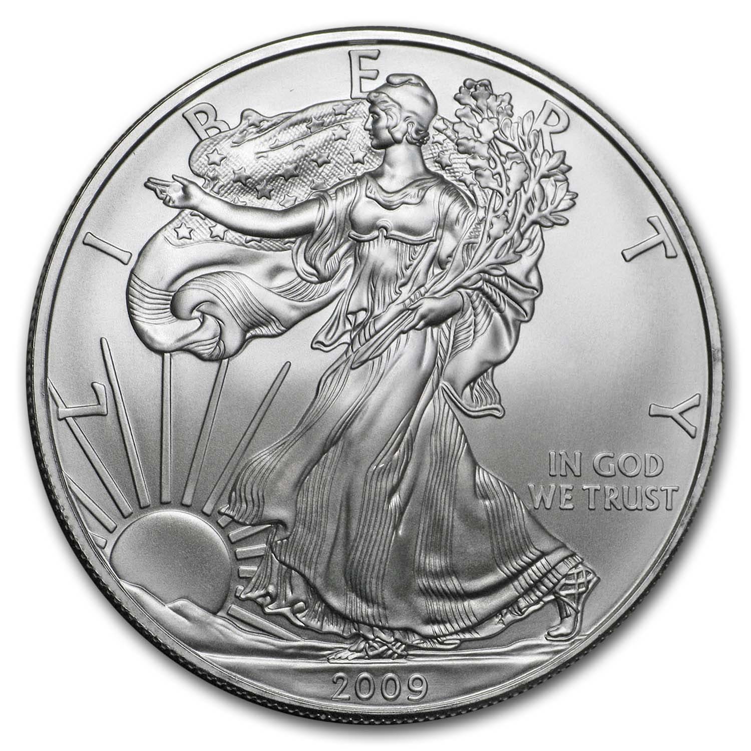 Buy 2009 1 oz American Silver Eagle BU