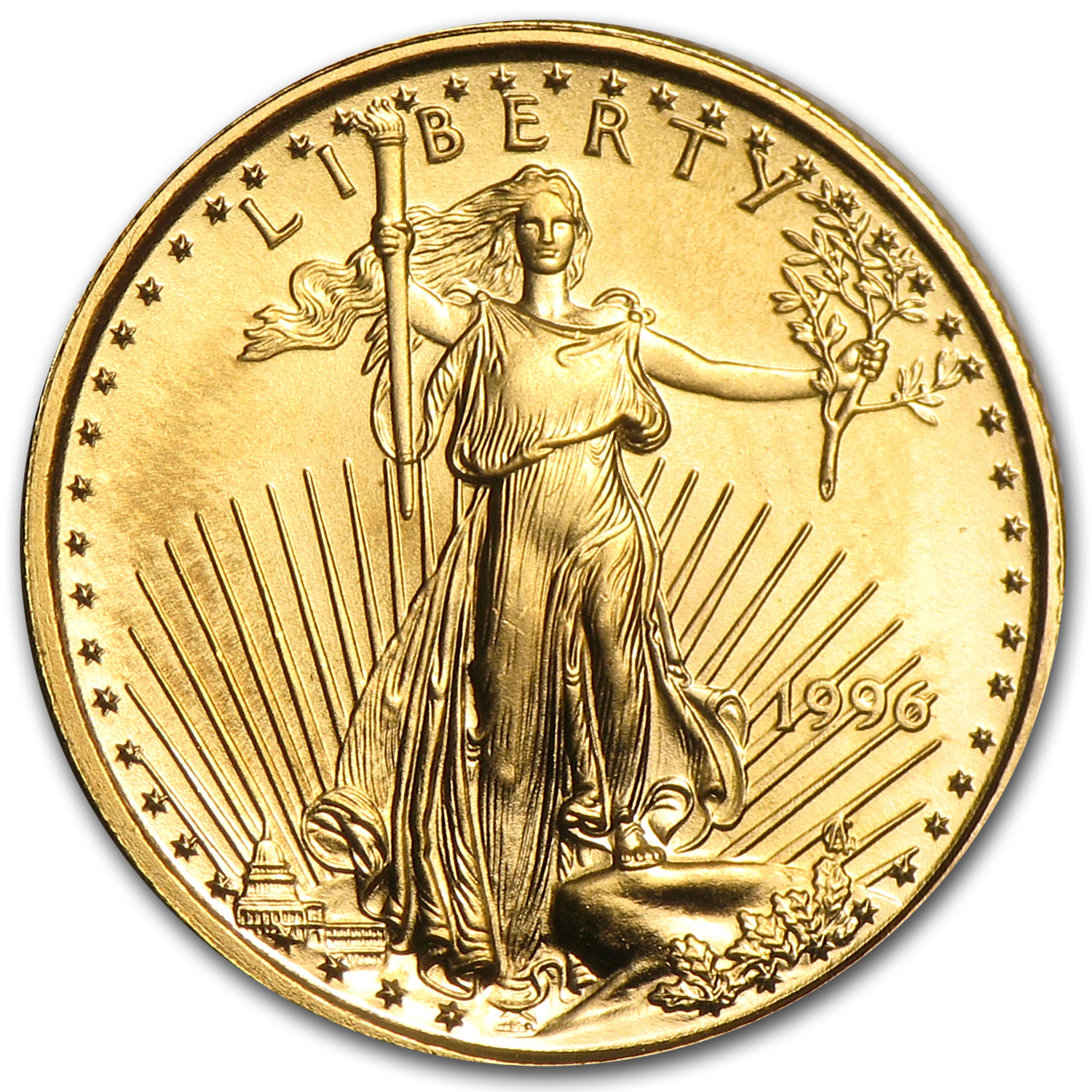 Buy 1996 1/10 oz American Gold Eagle BU - Click Image to Close