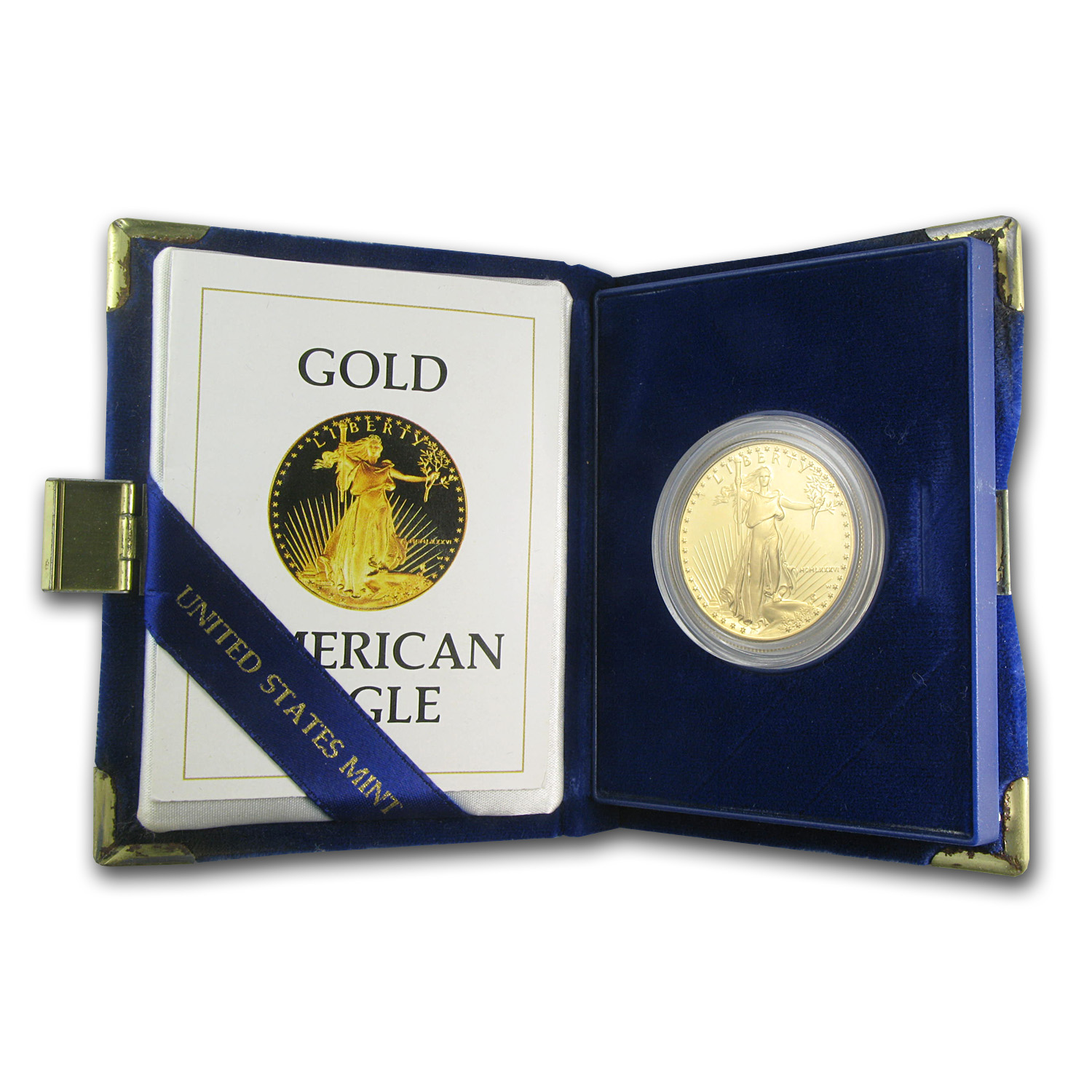 Buy 1986-W 1 oz Proof American Gold Eagle (w/Box & COA)