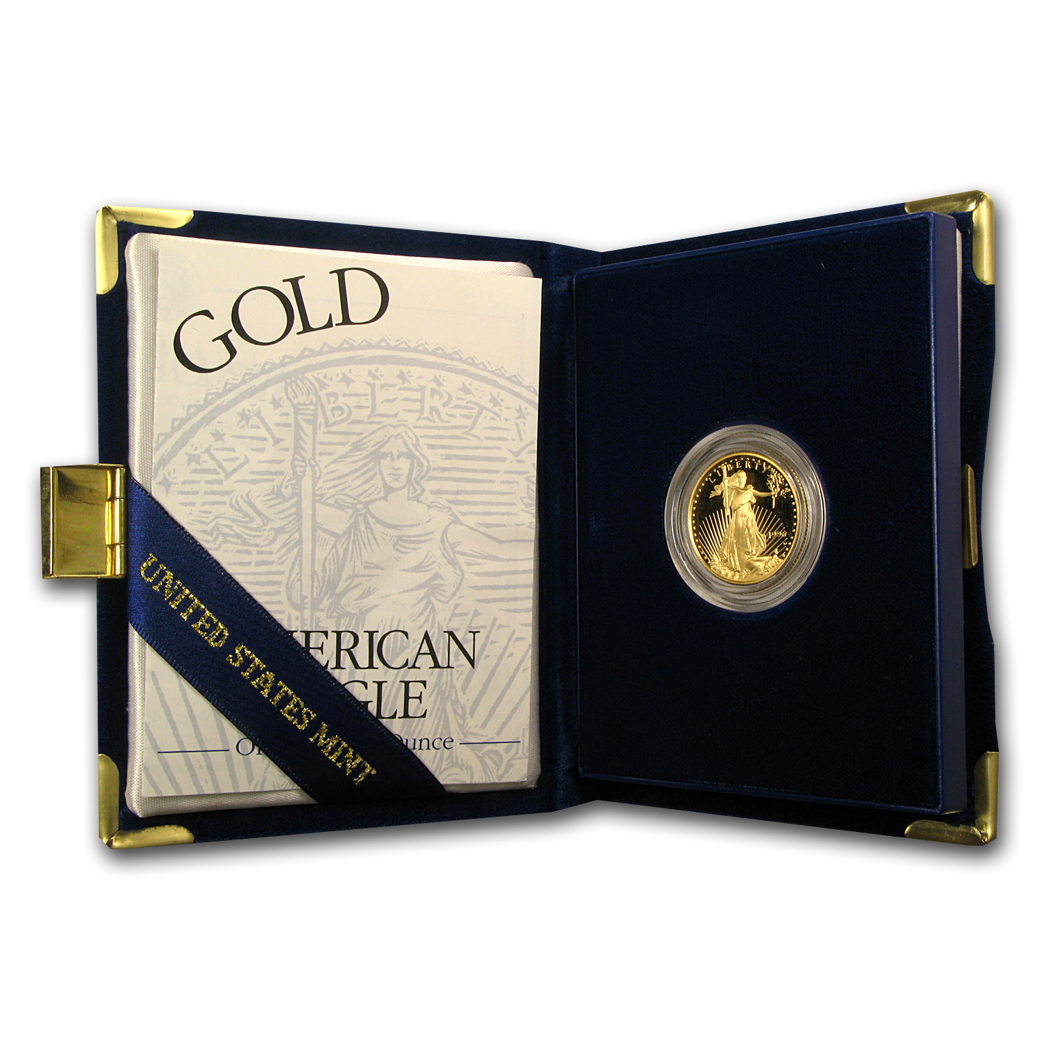 Buy 1996-W 1/4 oz Proof American Gold Eagle (w/Box & COA)