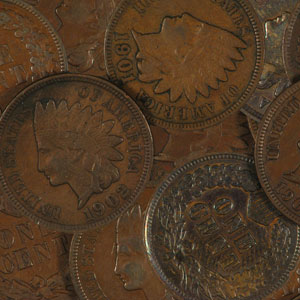 Buy 1890-1908 Indian Head Cents XF