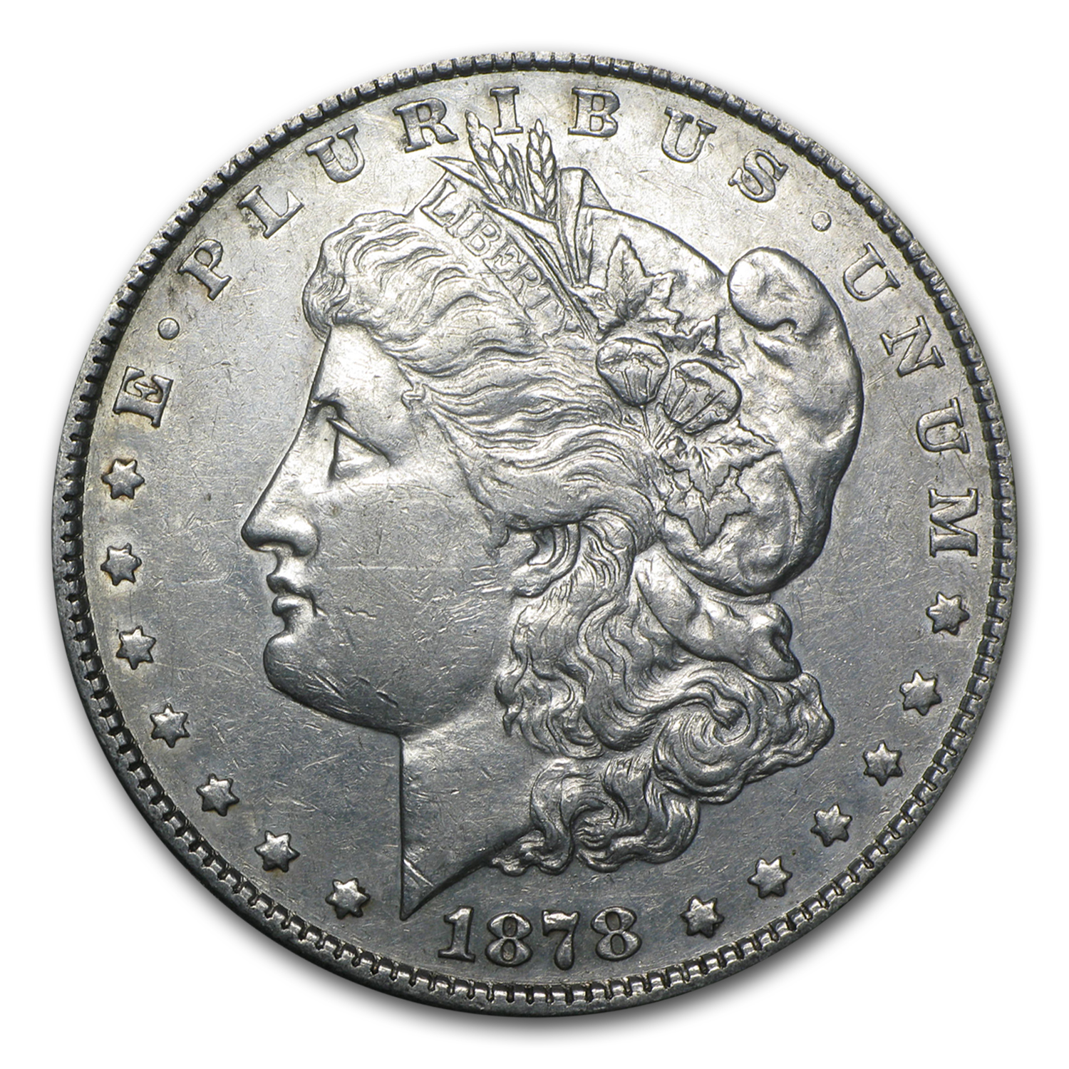 Buy 1878 Morgan Dollar 8 Tailfeathers XF