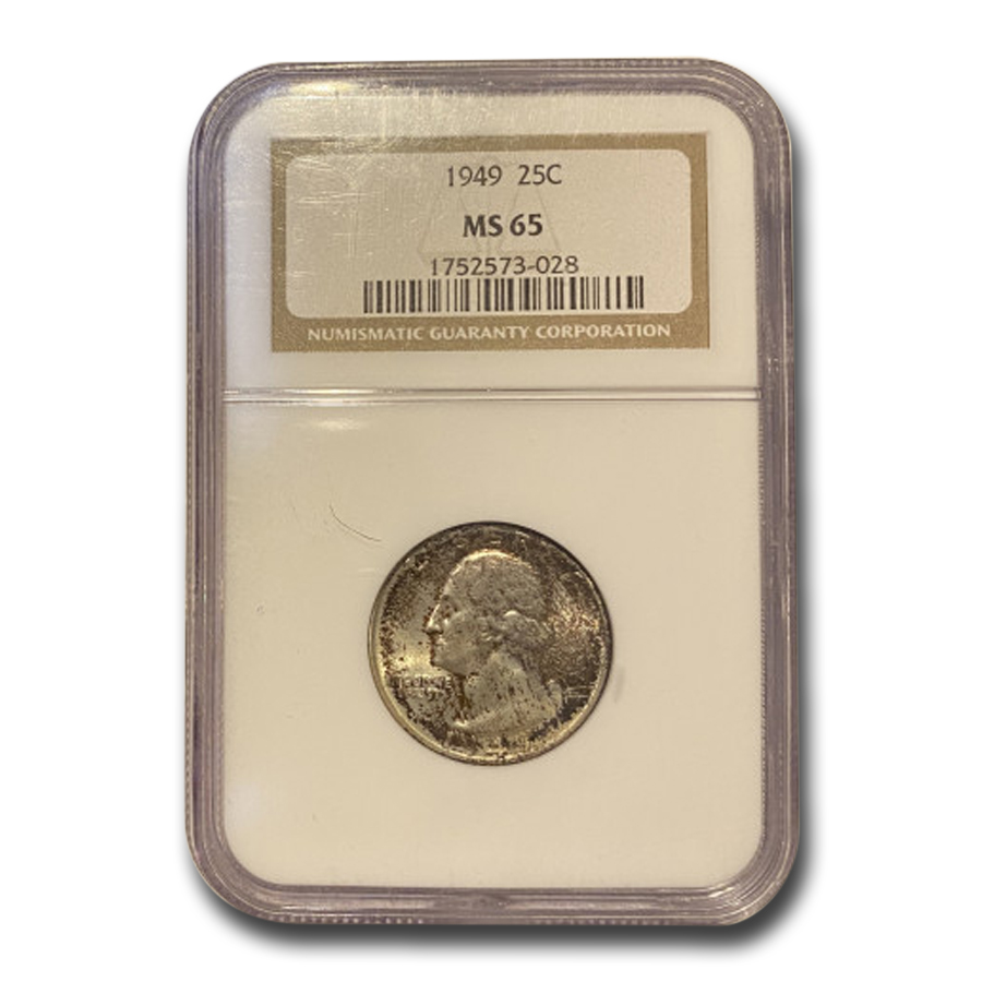 Buy 1949 Washington Quarter MS-65 NGC