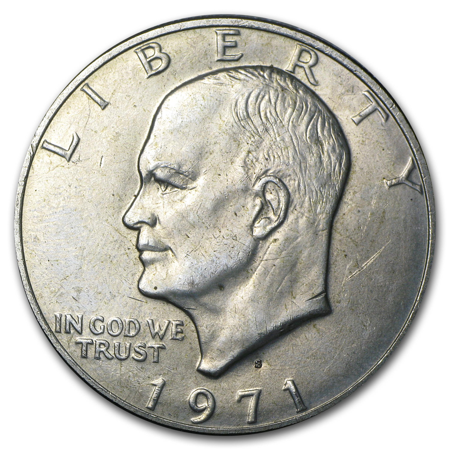 Buy 1971-S 40% Silver Eisenhower Dollar BU