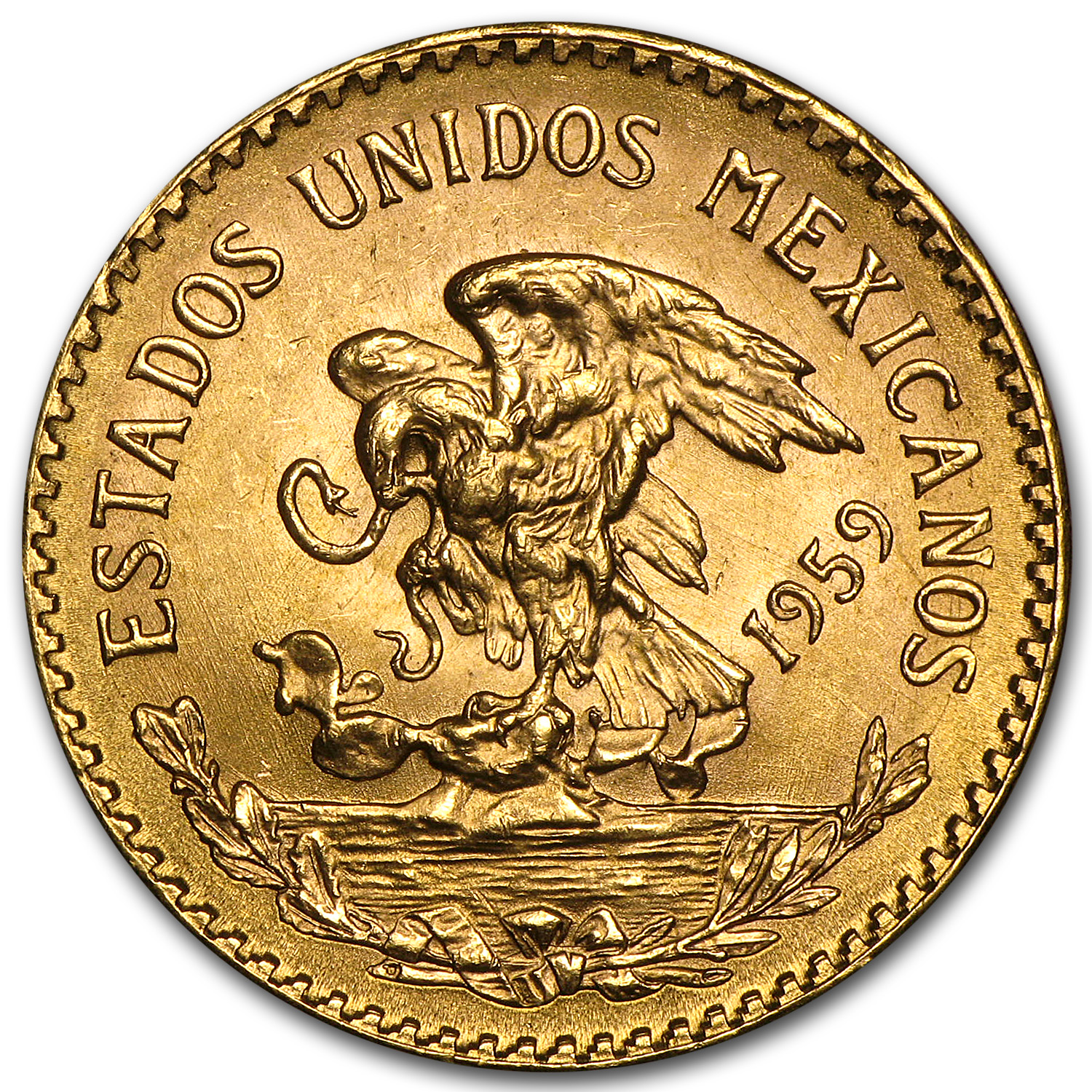 Buy 1959 Mexico Gold 20 Pesos BU