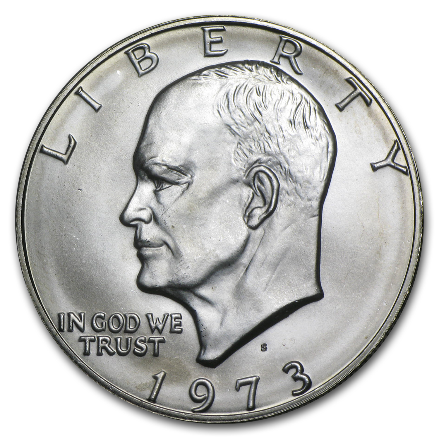 Buy 1973-S 40% Silver Eisenhower Dollar BU