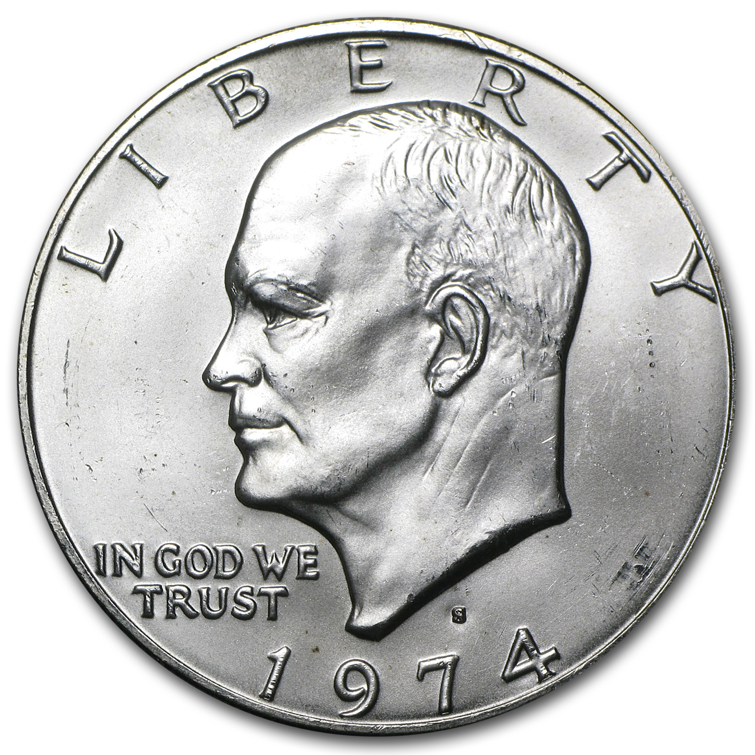 Buy 1974-S 40% Silver Eisenhower Dollar BU