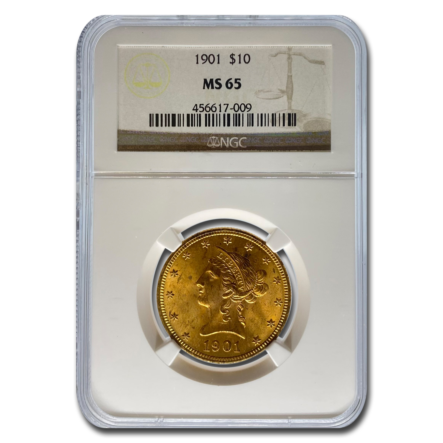 Buy 1901 MS-65 NGC $10 Liberty Gold Eagle