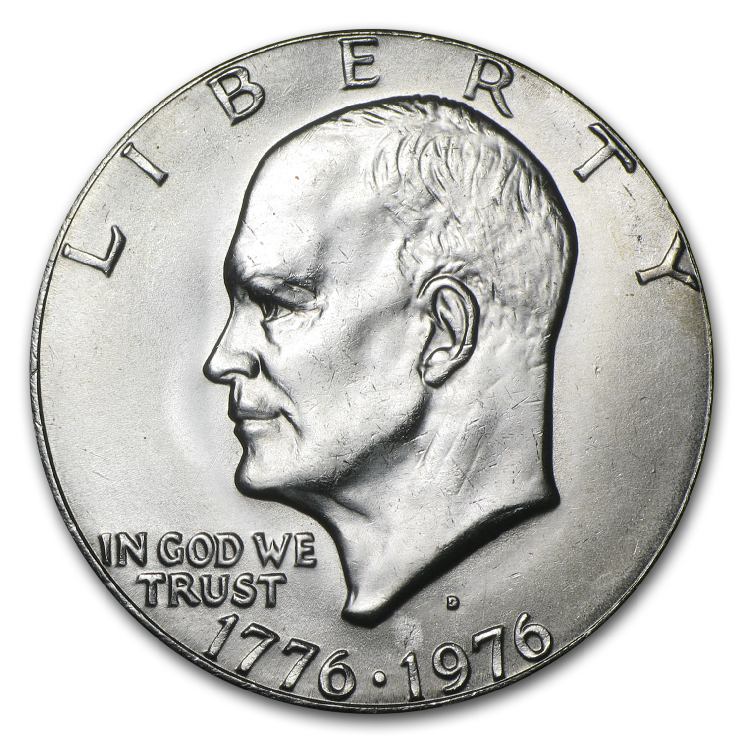 Buy 1976-D Clad Eisenhower Dollar BU (Type-1)
